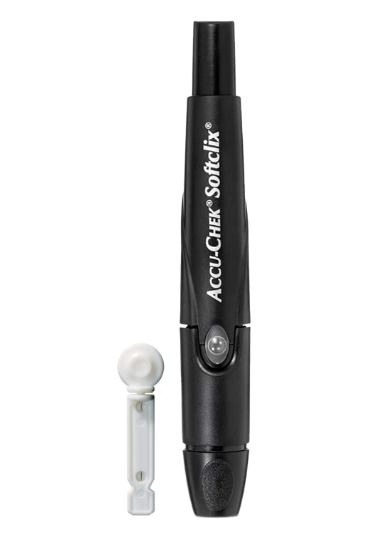 Accu-Chek Softclix lancing device and lancet